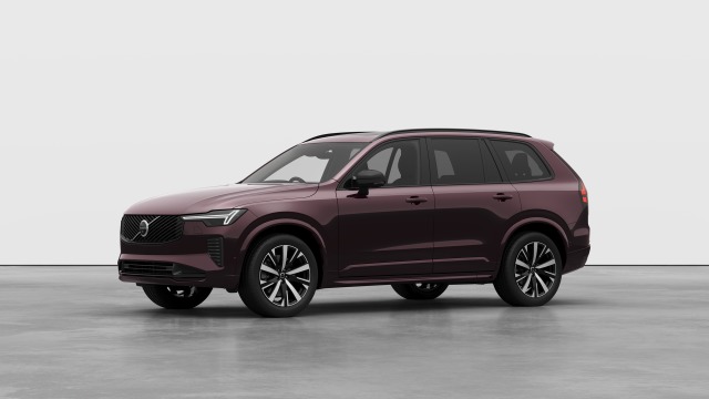 Volvo XC90 B5 | 250 + 14 hp/184 + 10 kW SUV Petrol Mulberry Red