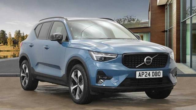 Volvo XC40 2.0 B4 Mild hybrid Petrol Dark Ultimate, 4x4 vehicle Petrol Fjord Blue